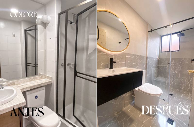 remodelación y diseño de baño