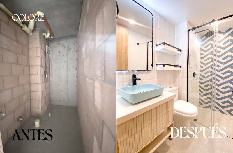 baño renovado Bogotá