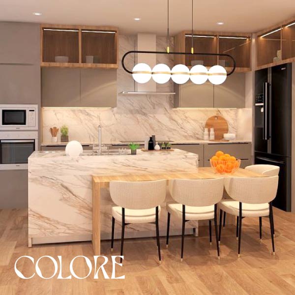 Diseño de Cocina y comedor